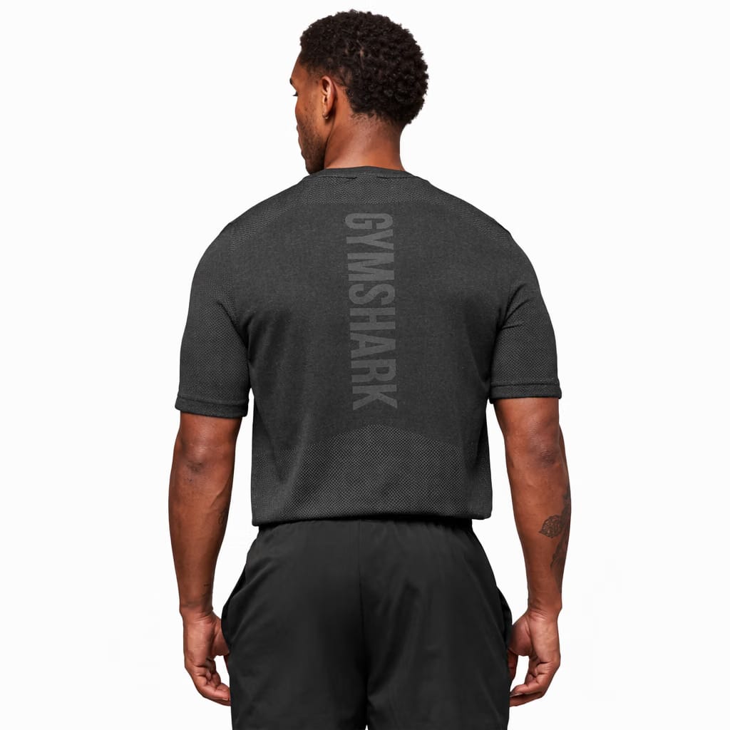 Gymshark Lightweight Seamless T-Shirt Black