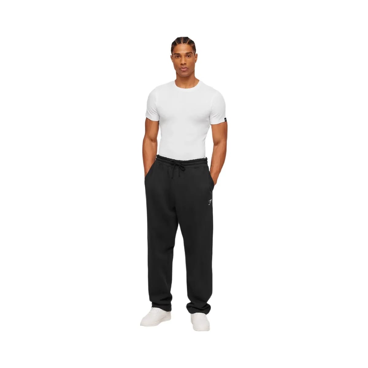 Gymshark Ribbed T-Shirt "White"
