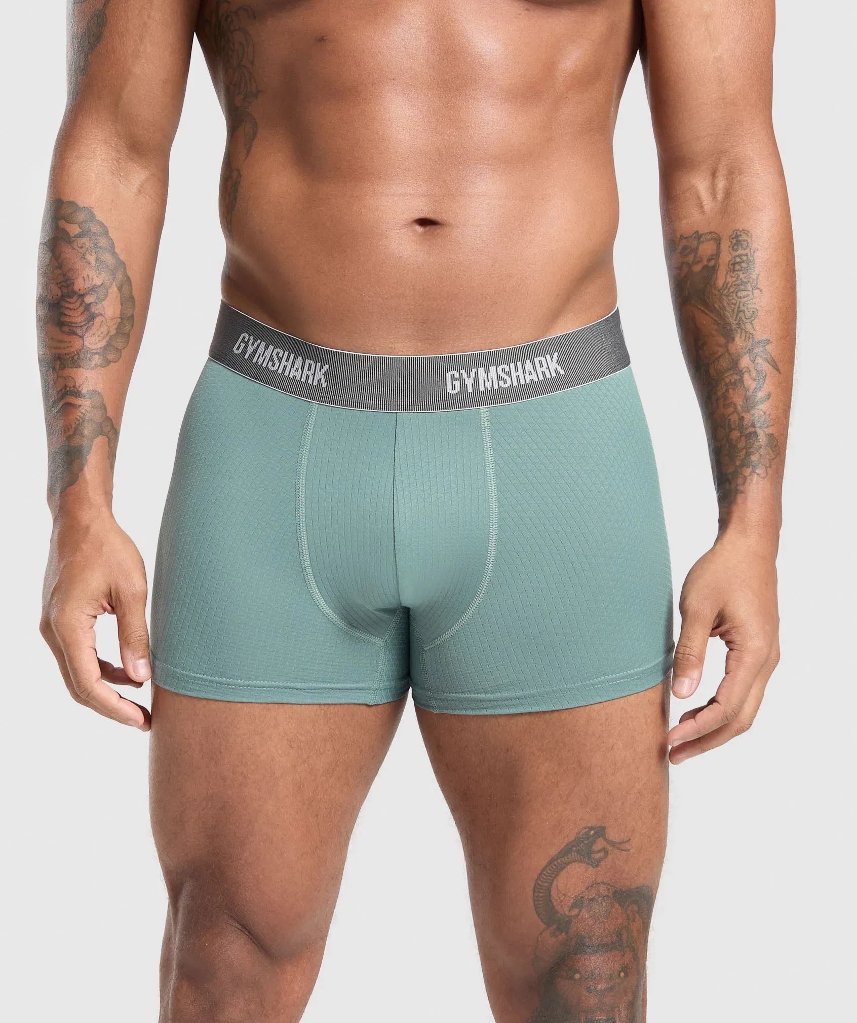 Gymshark Sports Tech Boxer 3pk "Black"