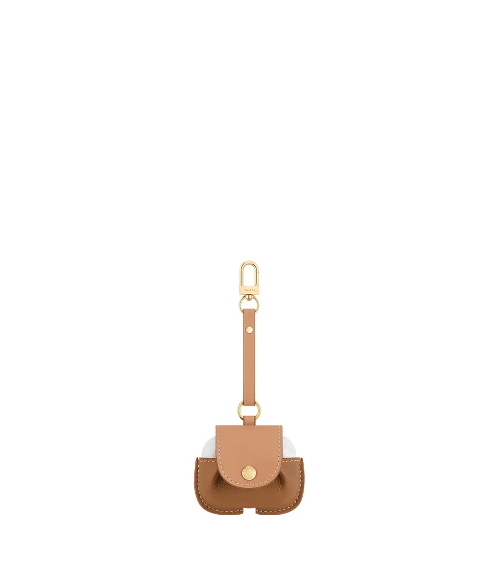 Polene Airpods case Duo Camel
