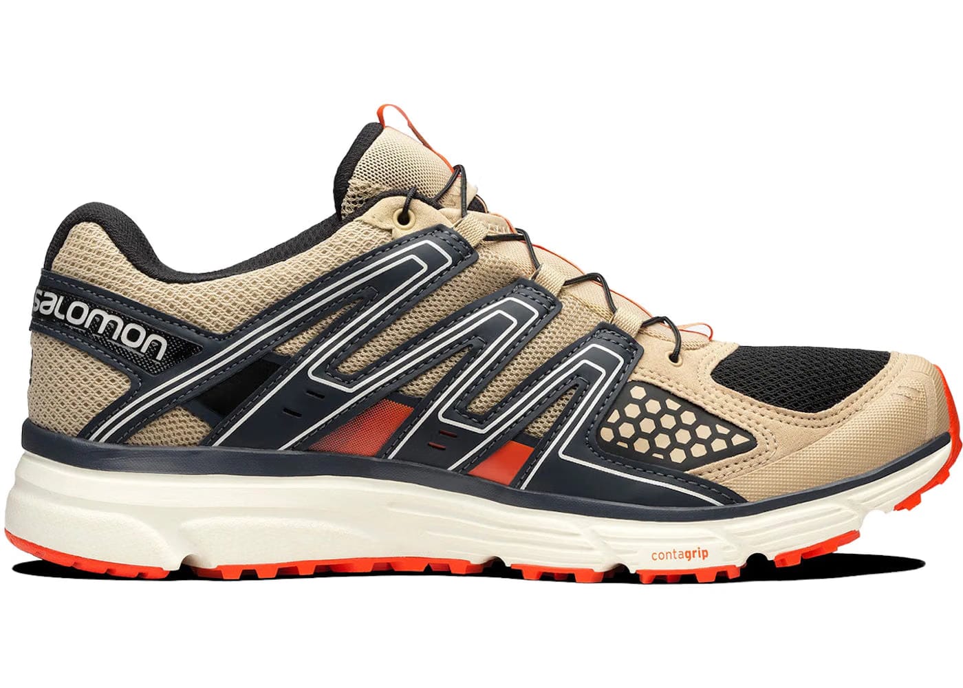 Salomon X-Mission 3 Safari Beige Black Orange
