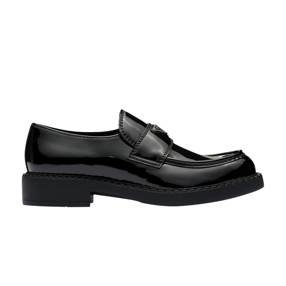 Prada Patent Leather Loafer Black