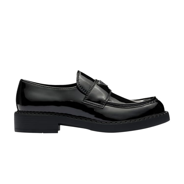 Prada Patent Leather Loafer Black