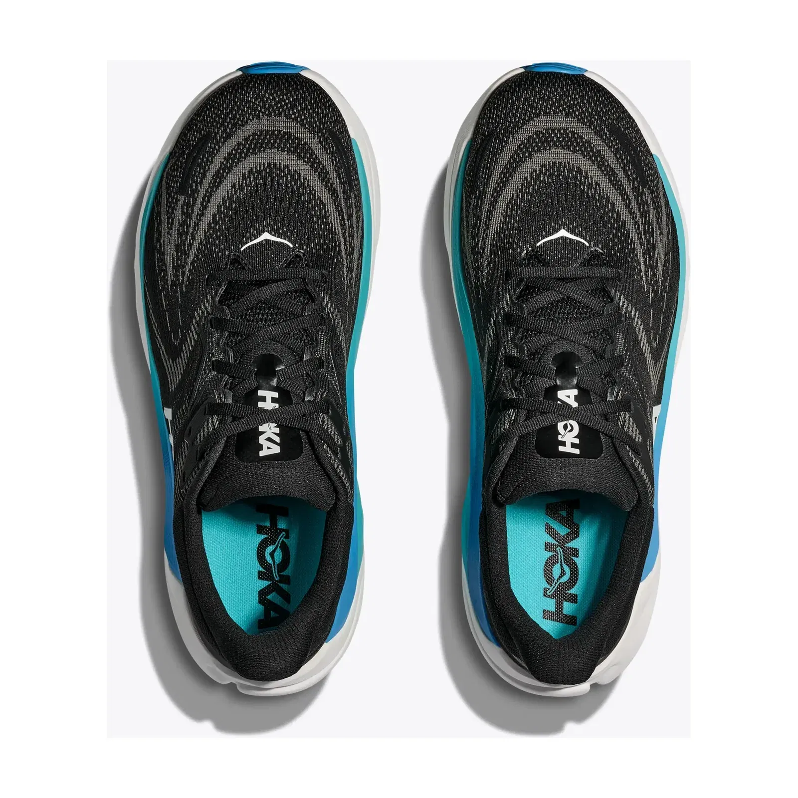 HOKA Arahi 8 Black Skyward Blue
