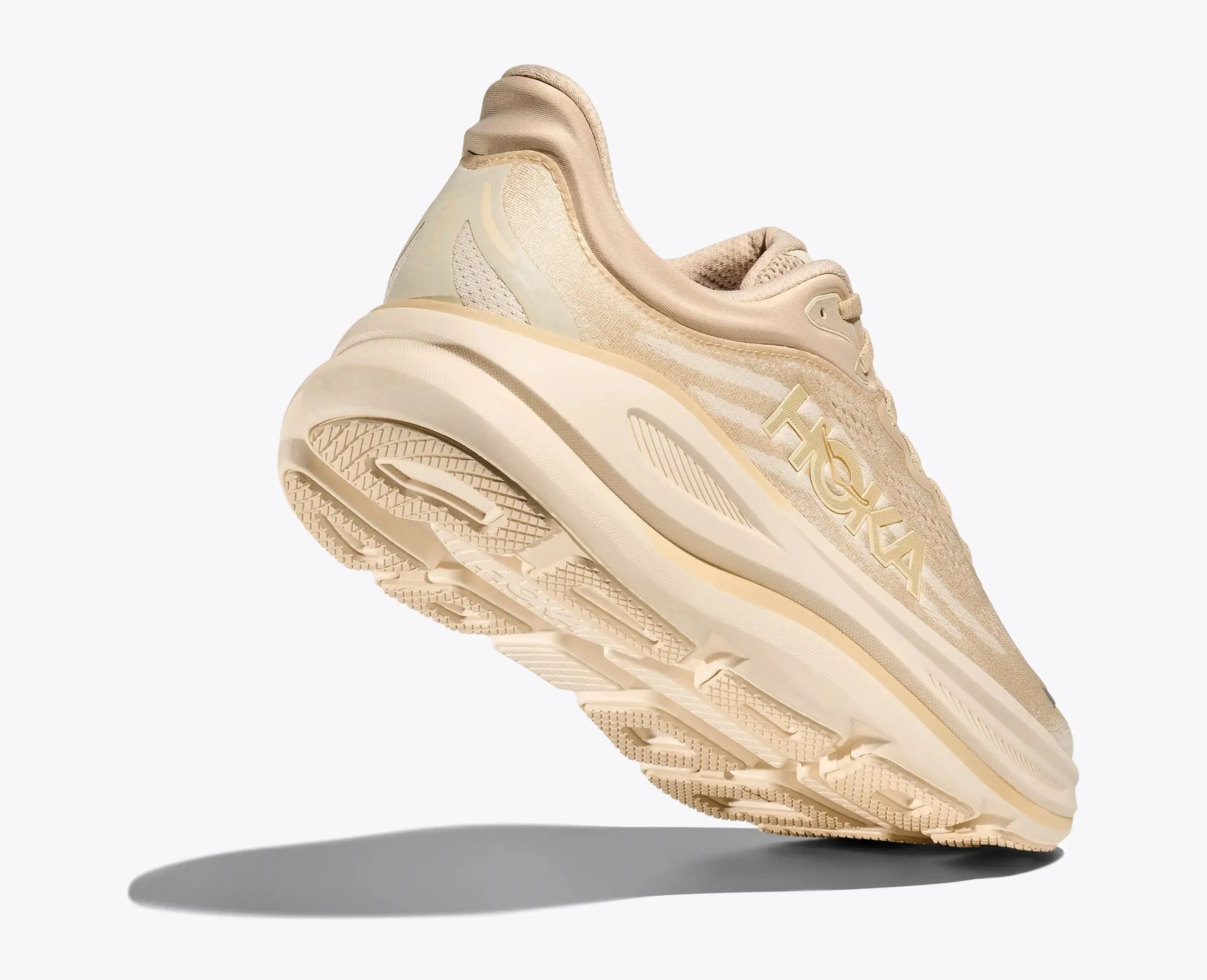 Hoka Bondi 9 Oatmeal