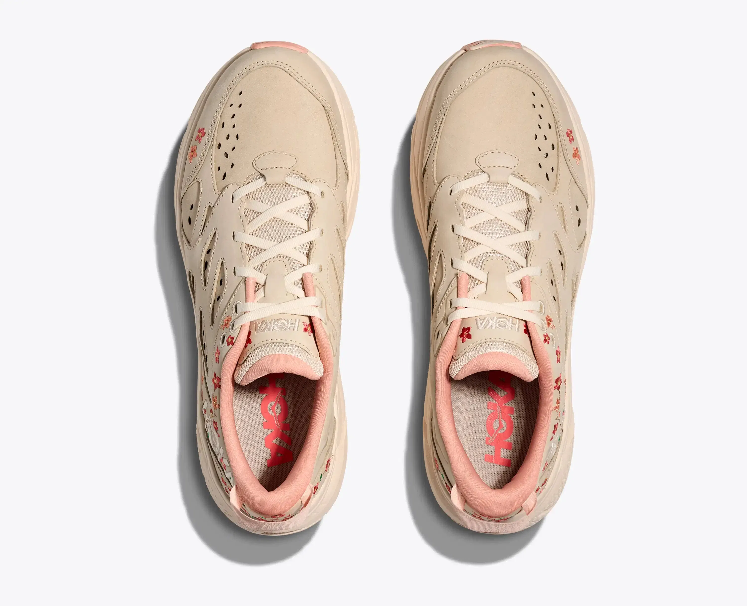 Hoka Vibrant Bloom Clifton L Vanilla Dry Clay