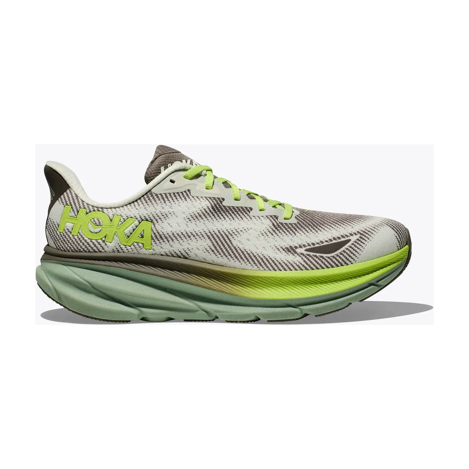 Hoka 'S Clifton 9 Gtx Slate Aloe Vera