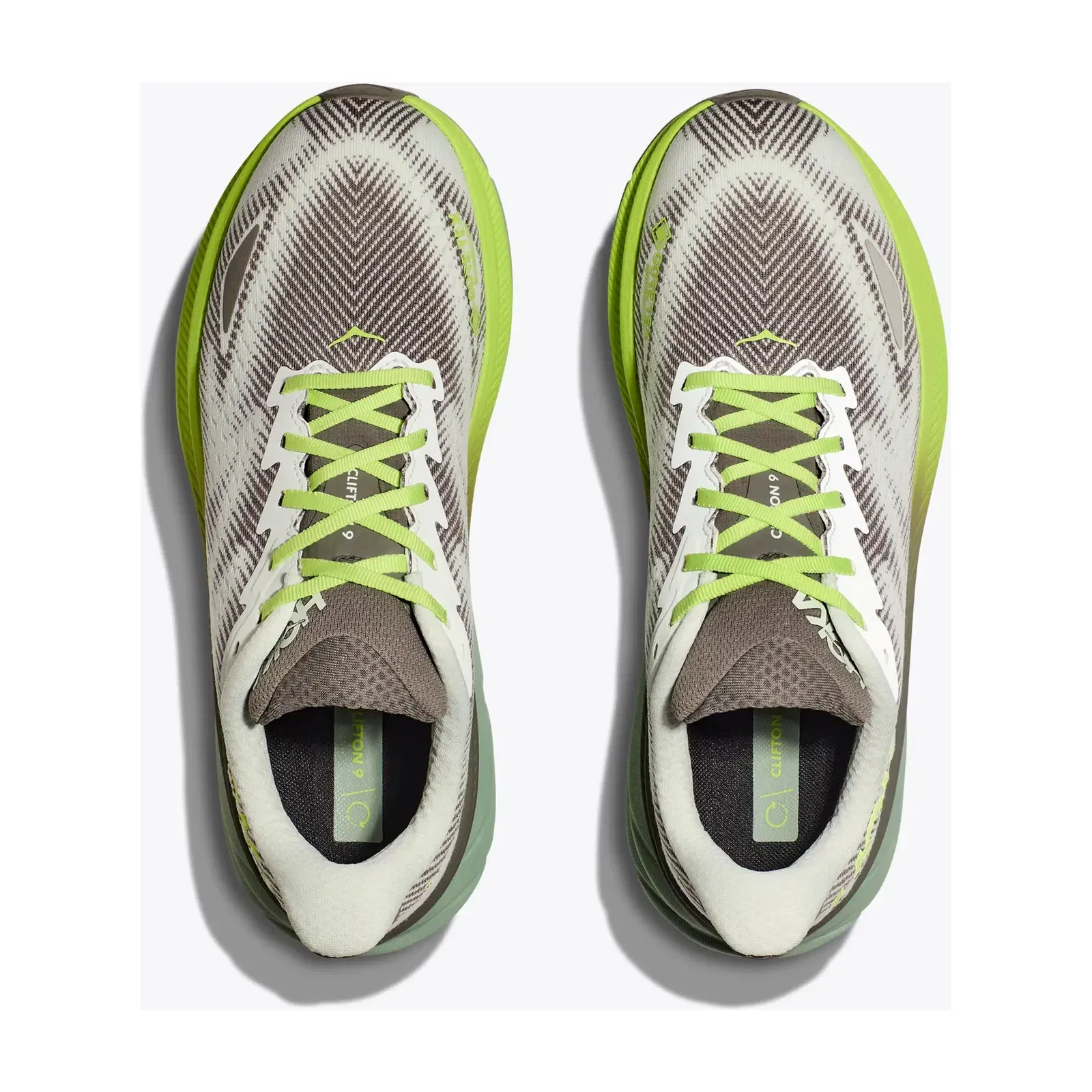Hoka 'S Clifton 9 Gtx Slate Aloe Vera