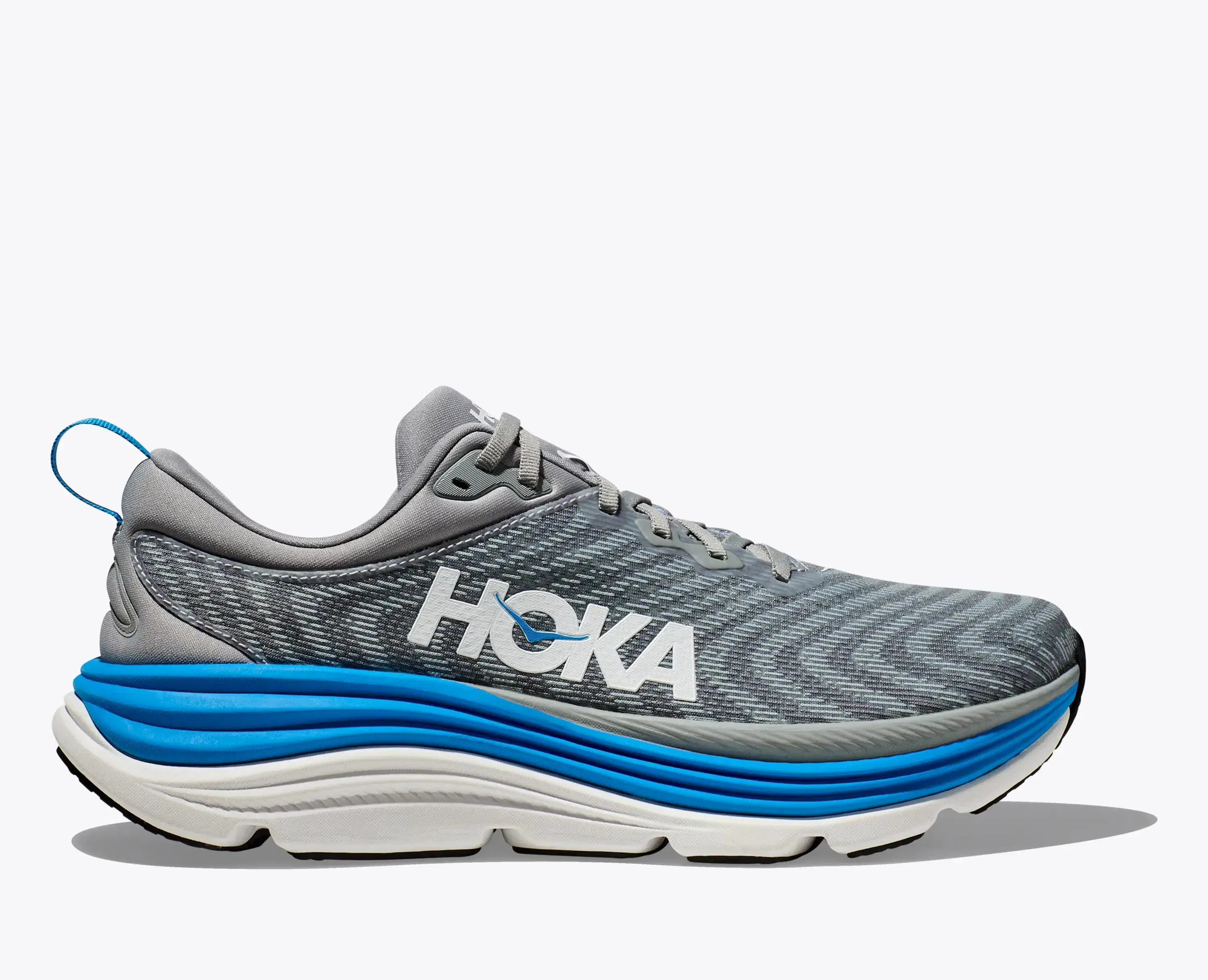 HOKA Gaviota 5 Limestone Diva Blue