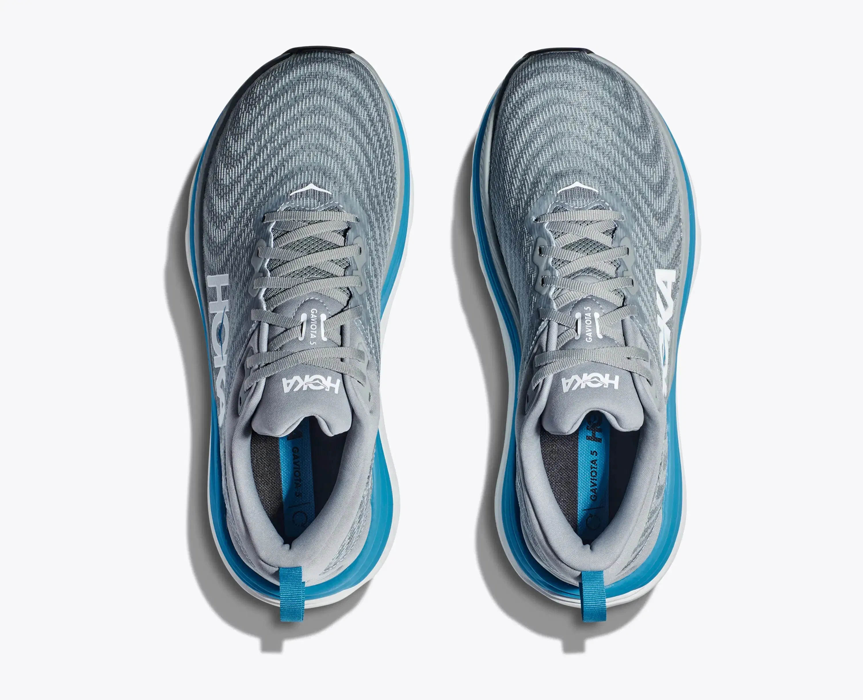 HOKA Gaviota 5 Limestone Diva Blue