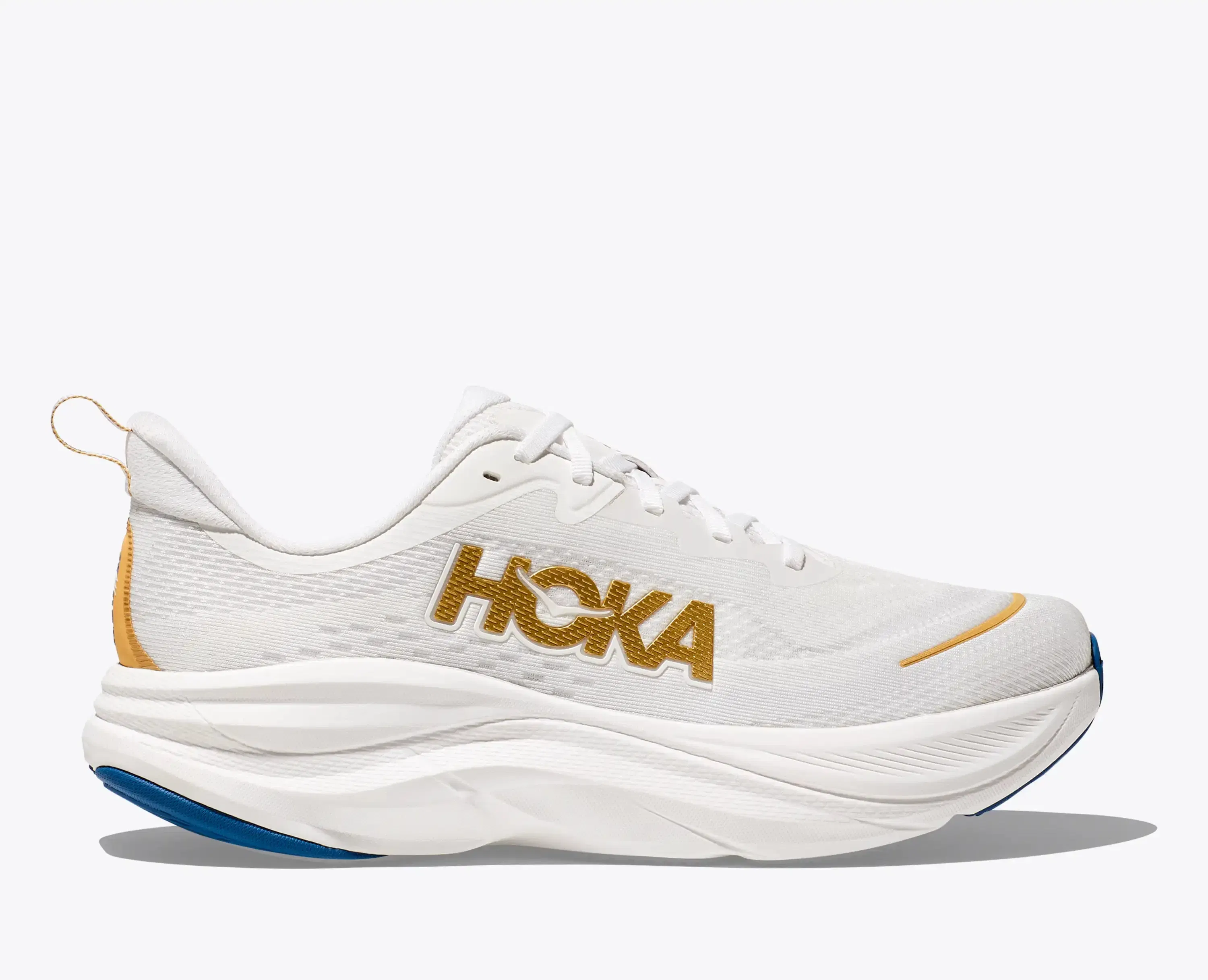 HOKA Skyflow Frost Gold