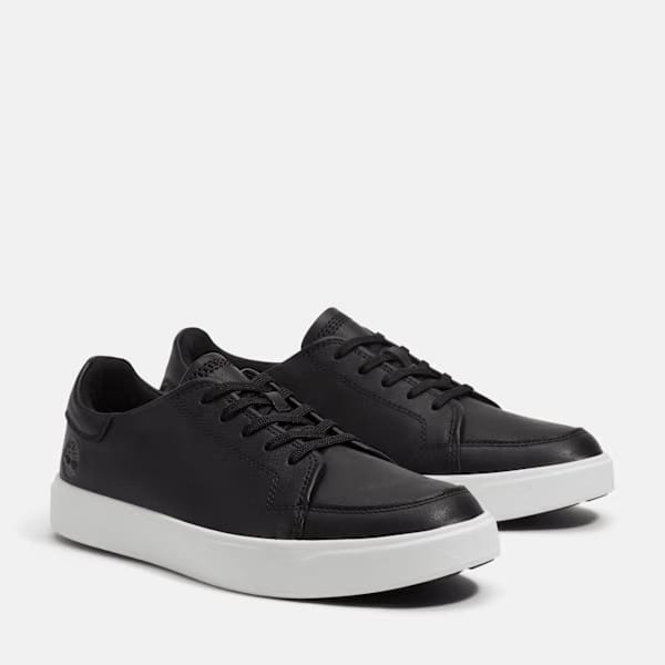 Timberland Emerson Street Sneaker Black Full-Grain Men'S