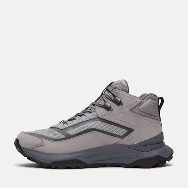 Timberland Motion Access Mid Waterproof Sneaker Medium Grey Ripstop Men'S