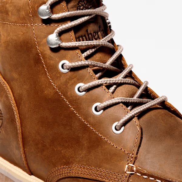 Timberland Redwood Falls Waterproof Moc-Toe Boot Black Nubuck Men'S