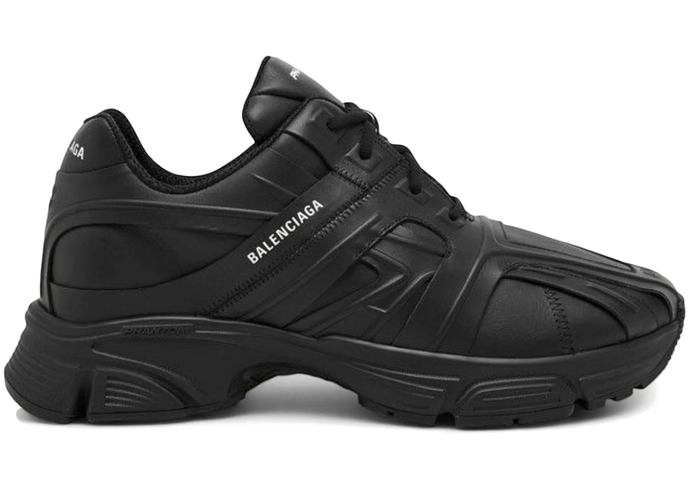 Balenciaga Phantom Triple Black Leather