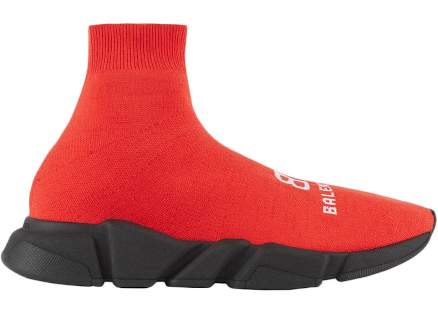 Balenciaga Recycled Speed Sneaker Red Black