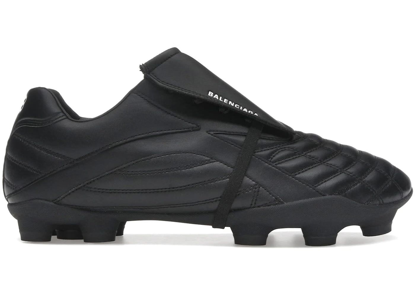 Balenciaga Soccer Sneakers Black Womens