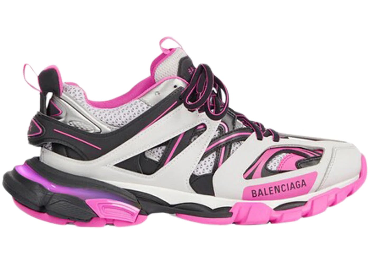 Balenciaga Wmns Track Sneaker 'Grey Pink'