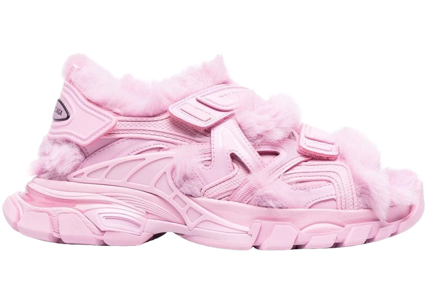 Balenciaga Wmns Furry Sandal 'Pink'