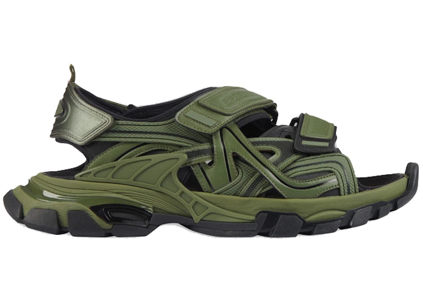 Balenciaga Track Sandal Kaki