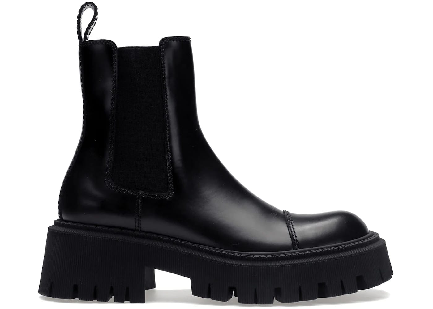 Balenciaga Tractor 20Mm Boot Black Womens