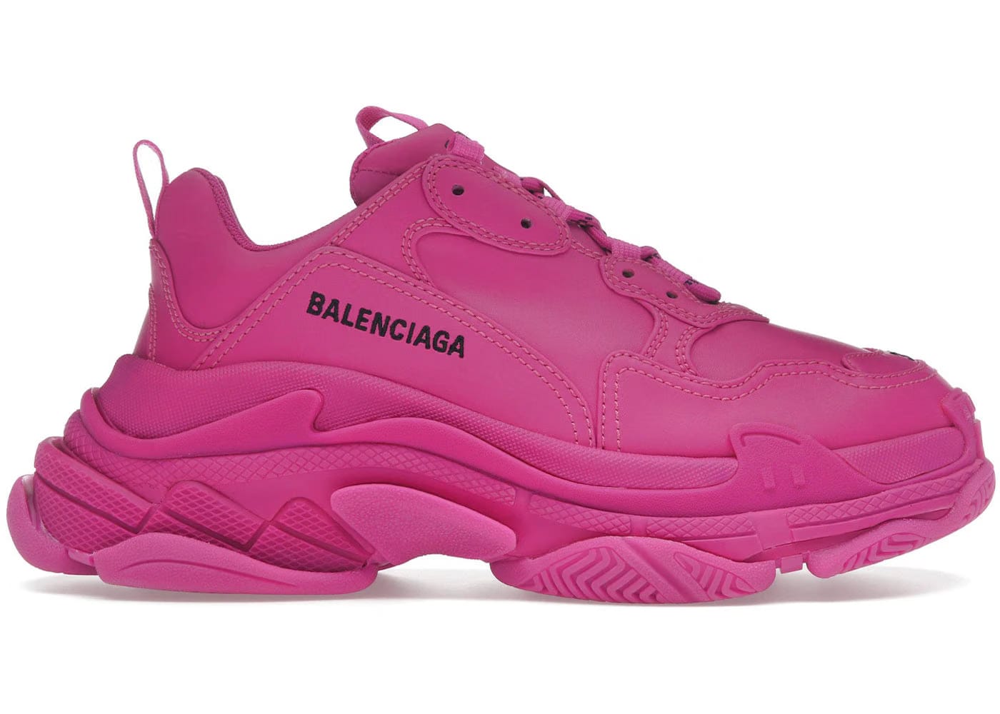 Balenciaga Wmns Triple S Sneaker 'Dark Pink'