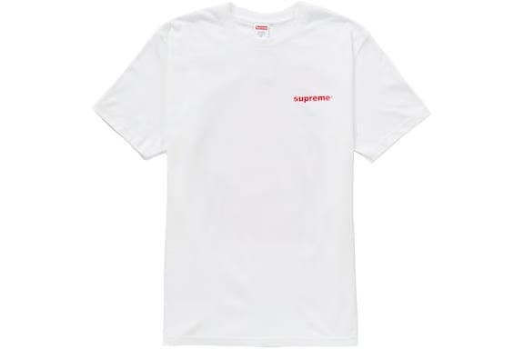 Supreme Fuck Money T-Shirt White