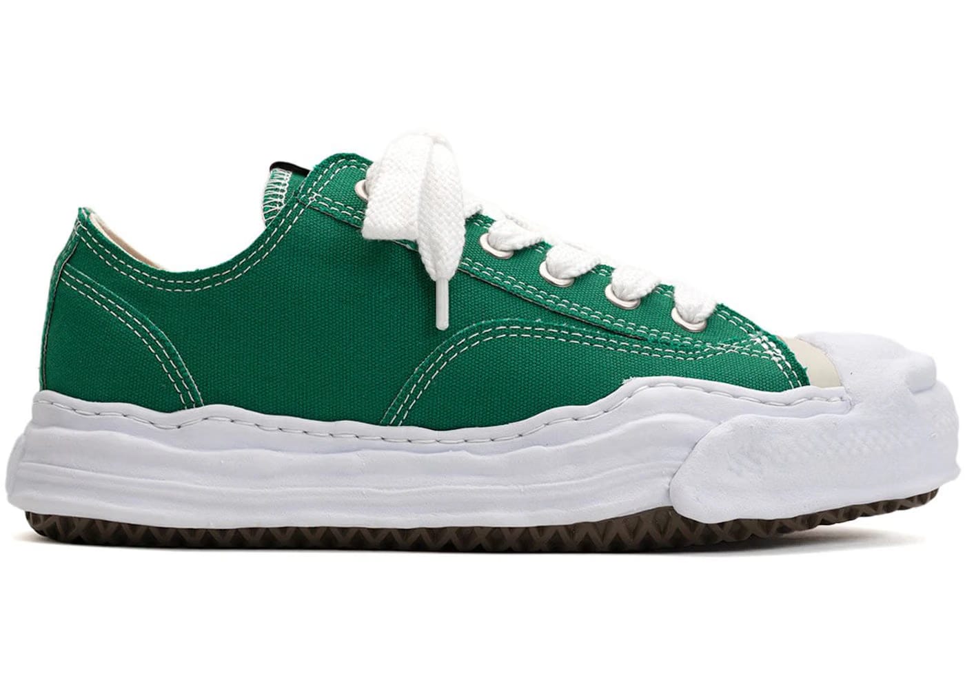 Maison Mihara Yasuhiro Hank Og Sole Canvas Low Cl Green