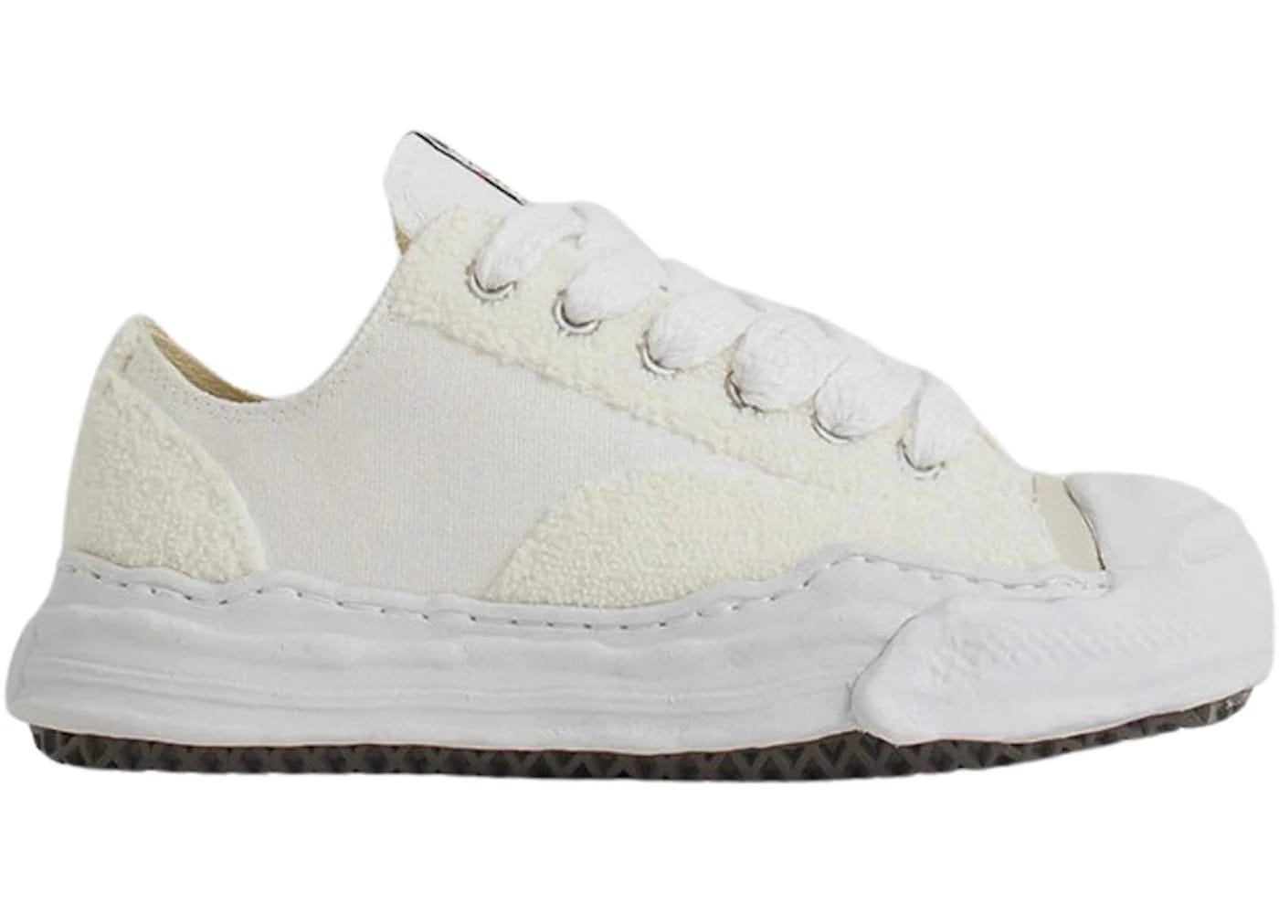 Maison Mihara Yasuhiro Hank Og Sole Chenille Low White