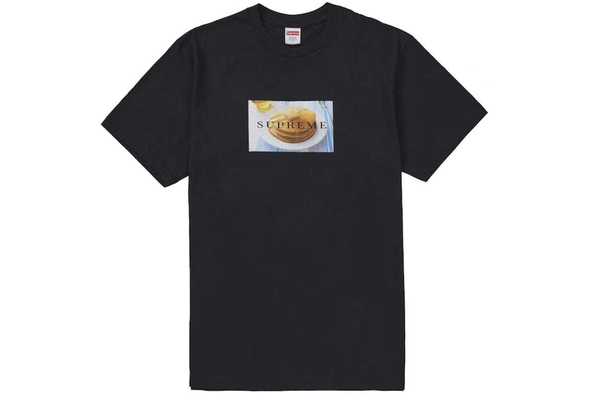 Supreme Pancakes T-Shirt Black