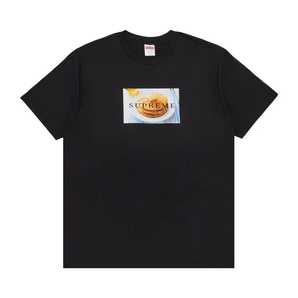 Supreme Pancakes T-Shirt Black