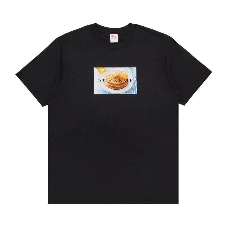 Supreme Pancakes T-Shirt Black