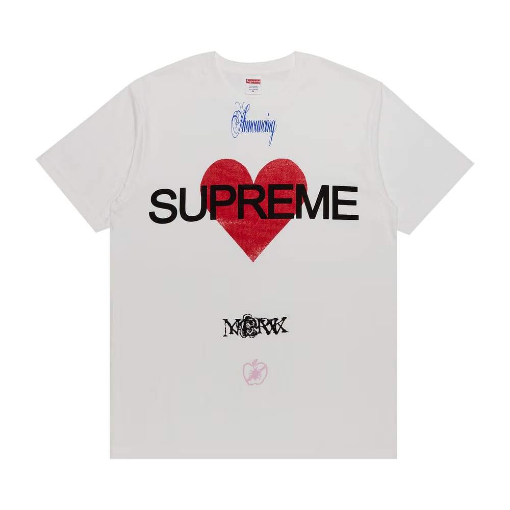 Supreme Announcing T-Shirt White
