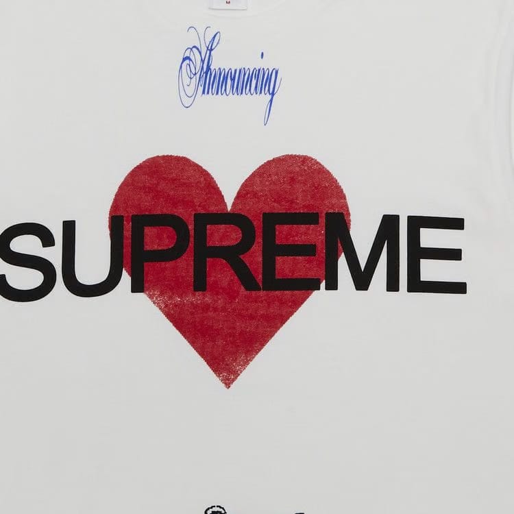 Supreme Announcing T-Shirt White