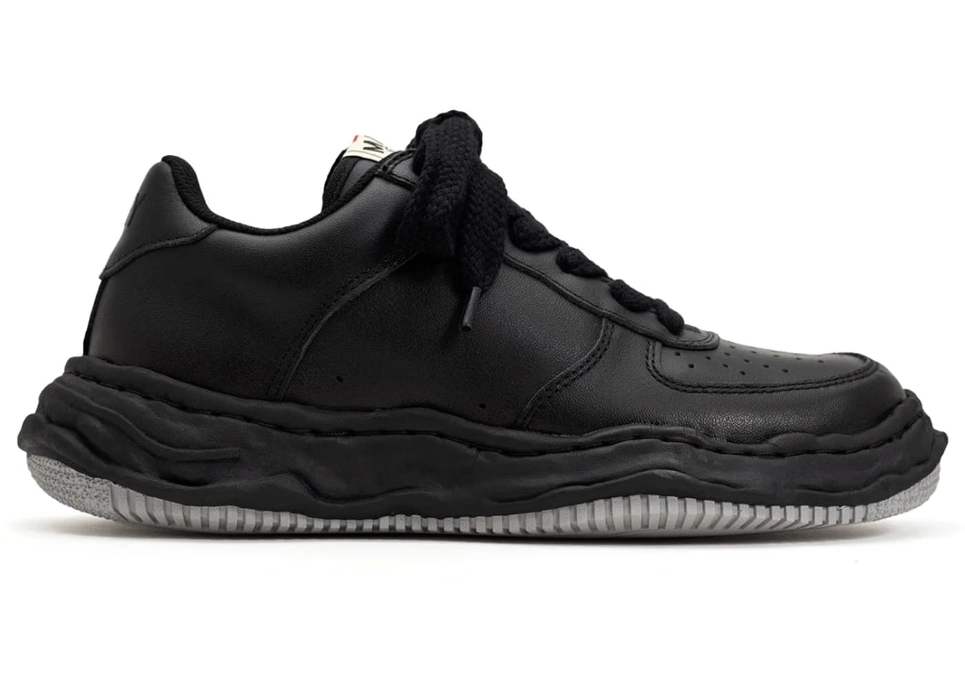 Maison Mihara Yasuhiro Wayne Og Sole Low Black Black