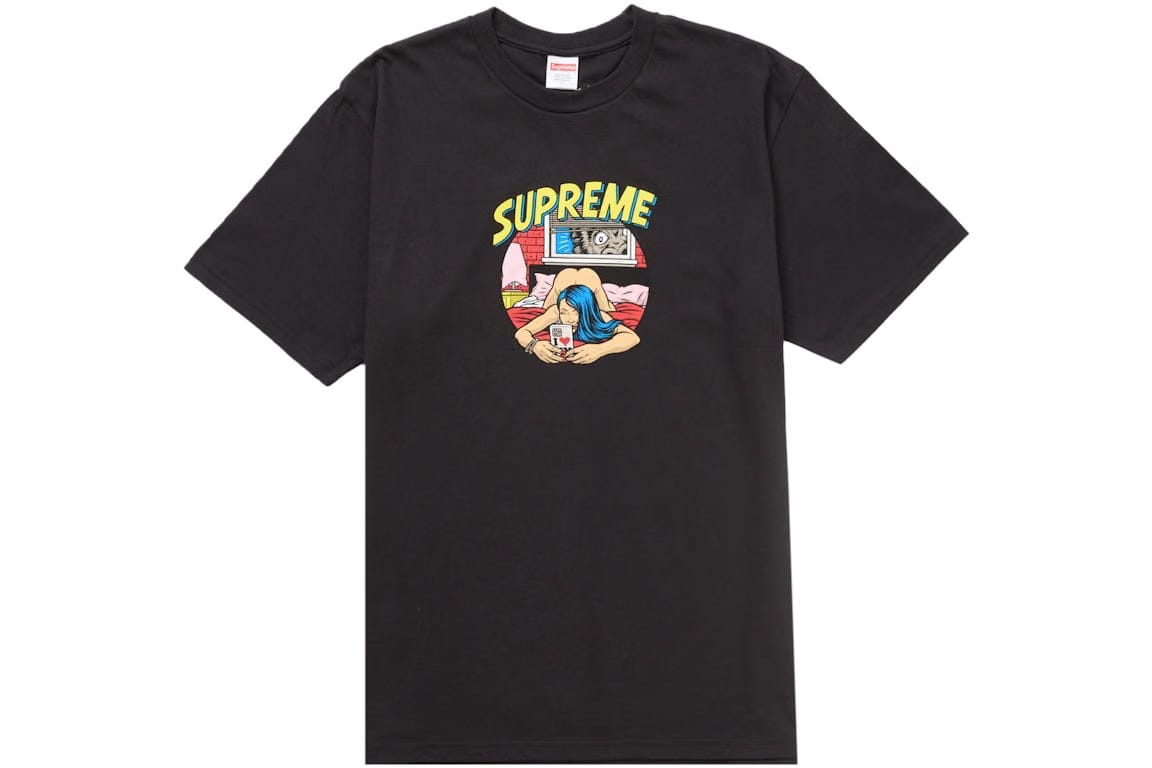 Supreme Bedroom T-Shirt (SS25) Black