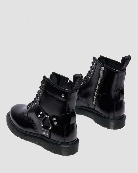 1460 Harness - Black Analine - Womens