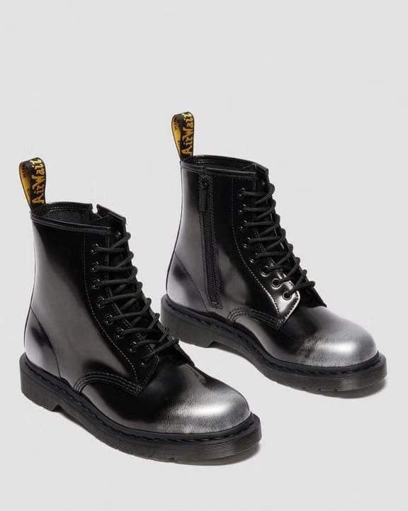 1460 Zip Arcadia Rub Off Leather Boots - Arcadia - Mens