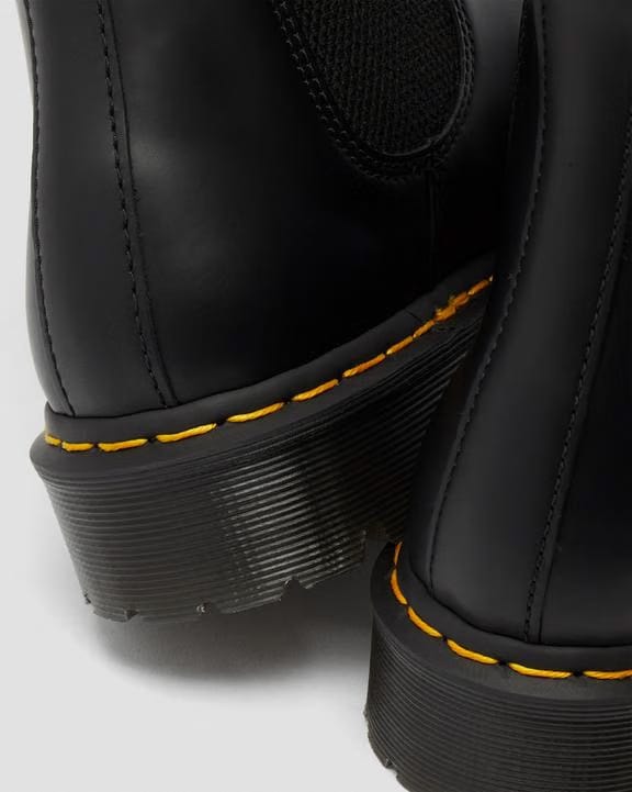 2976 Bex Smooth Leather Chelsea Boots - Black - Mens
