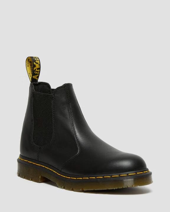 2976 Slip Resistant Leather Chelsea Boots - Black - Mens