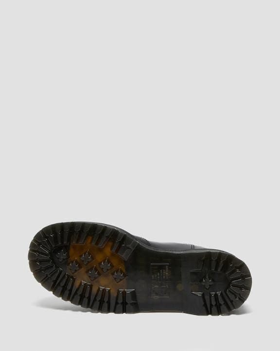 2976 Smooth Leather Platform Chelsea Boots - Black - Mens