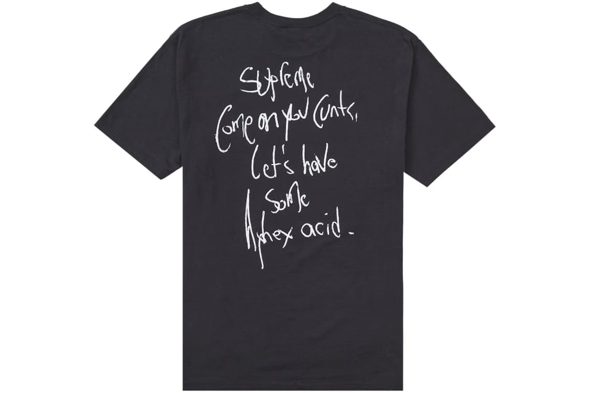 Supreme Aphex Twin Windowlicker T-Shirt Black