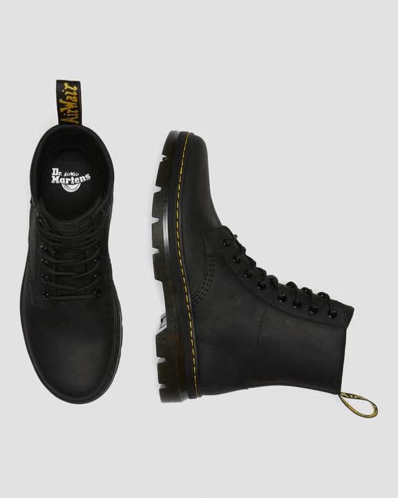 Combs Leather Casual Boots - Black - Mens