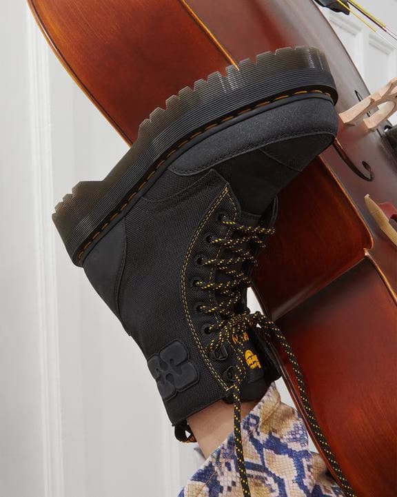 Jadon Boot Ganni Extra Tough Platforms - Black - Mens