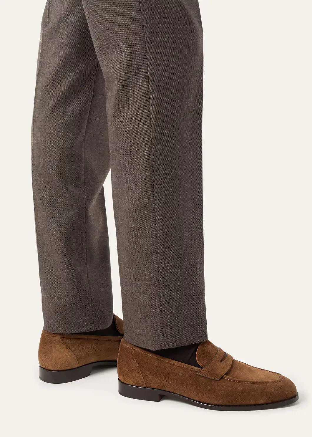 LoroPiana Sergio Loafer Clove