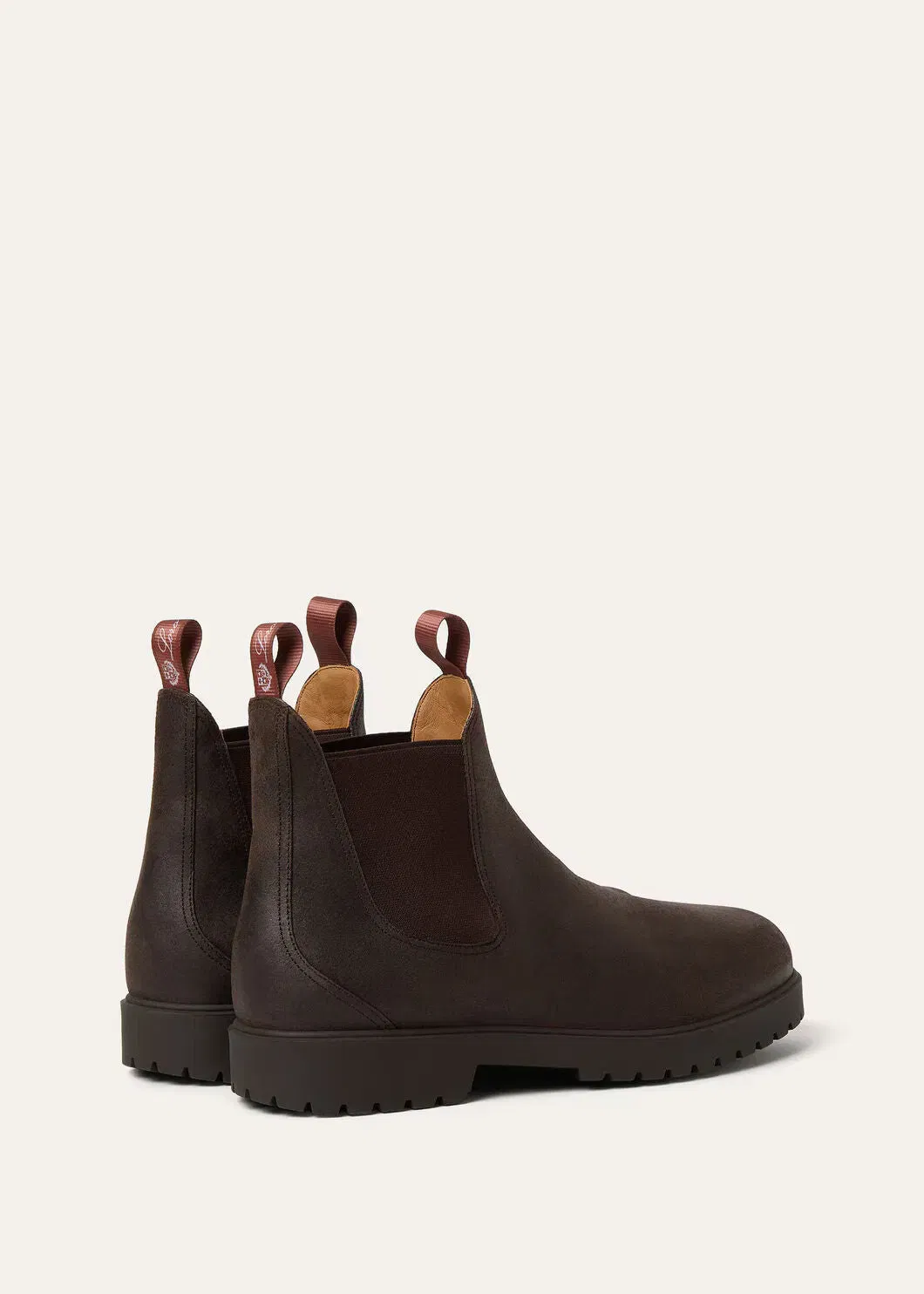 LoroPiana Dover Walk Chelsea Boot Very Dark Brown