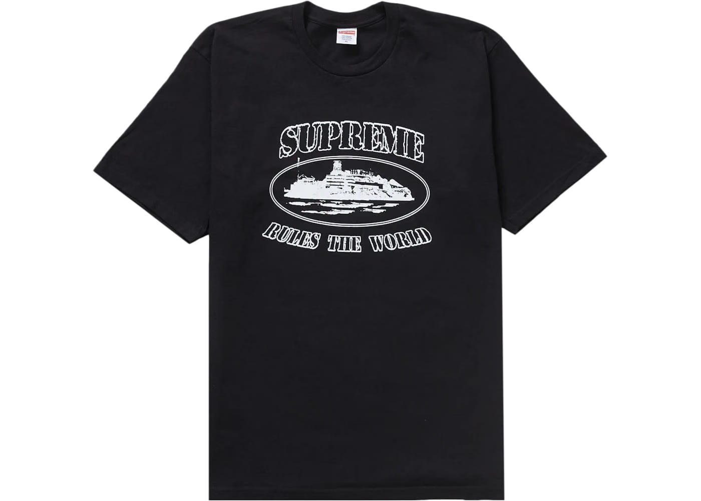 Supreme Corteiz Rules The World T-Shirt Black