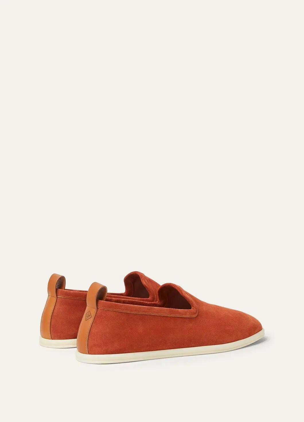 LoroPiana Venice Walk Loafer Dark Brick
