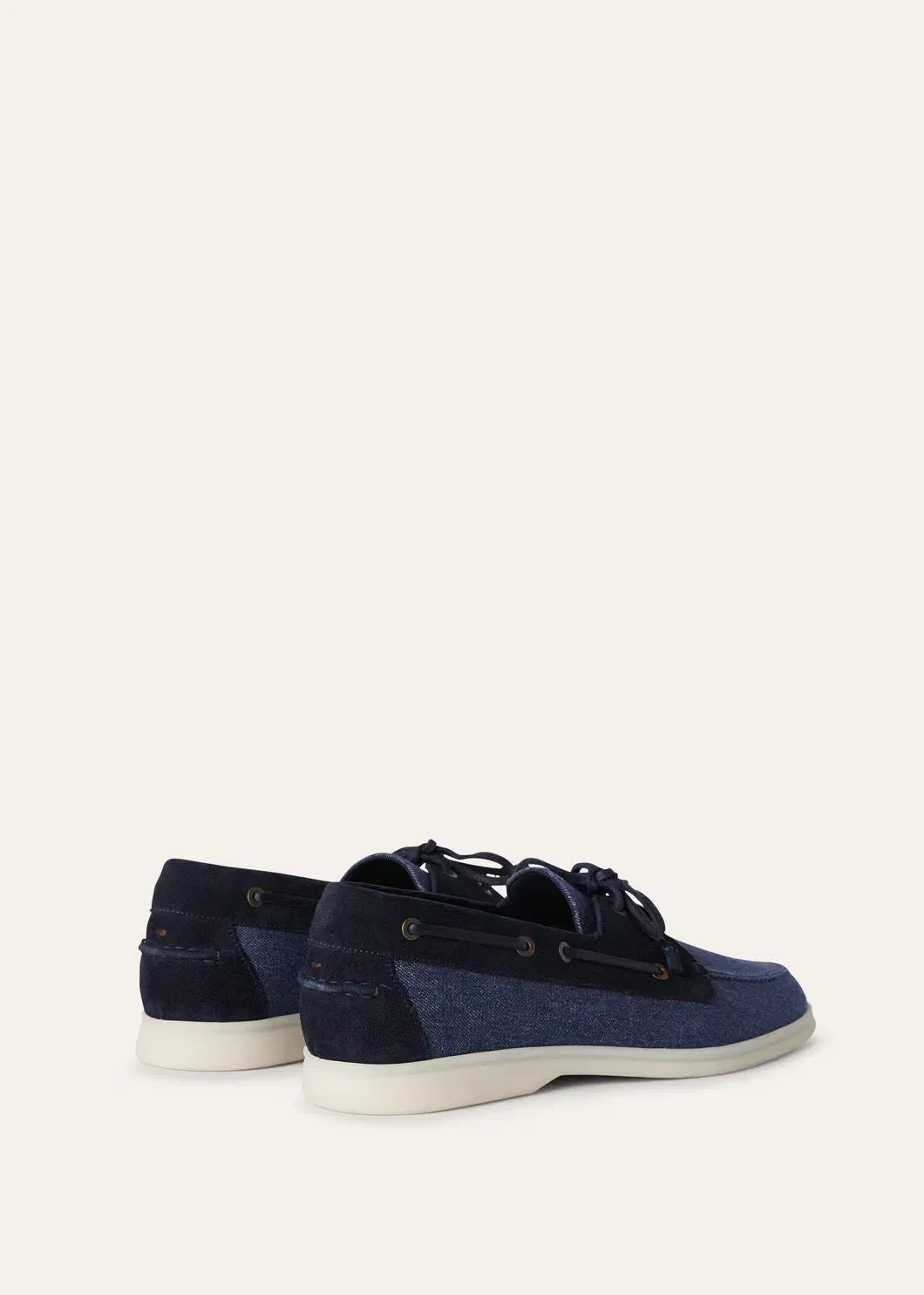 LoroPiana Sea-Sail Walk Loafer Surge Blue