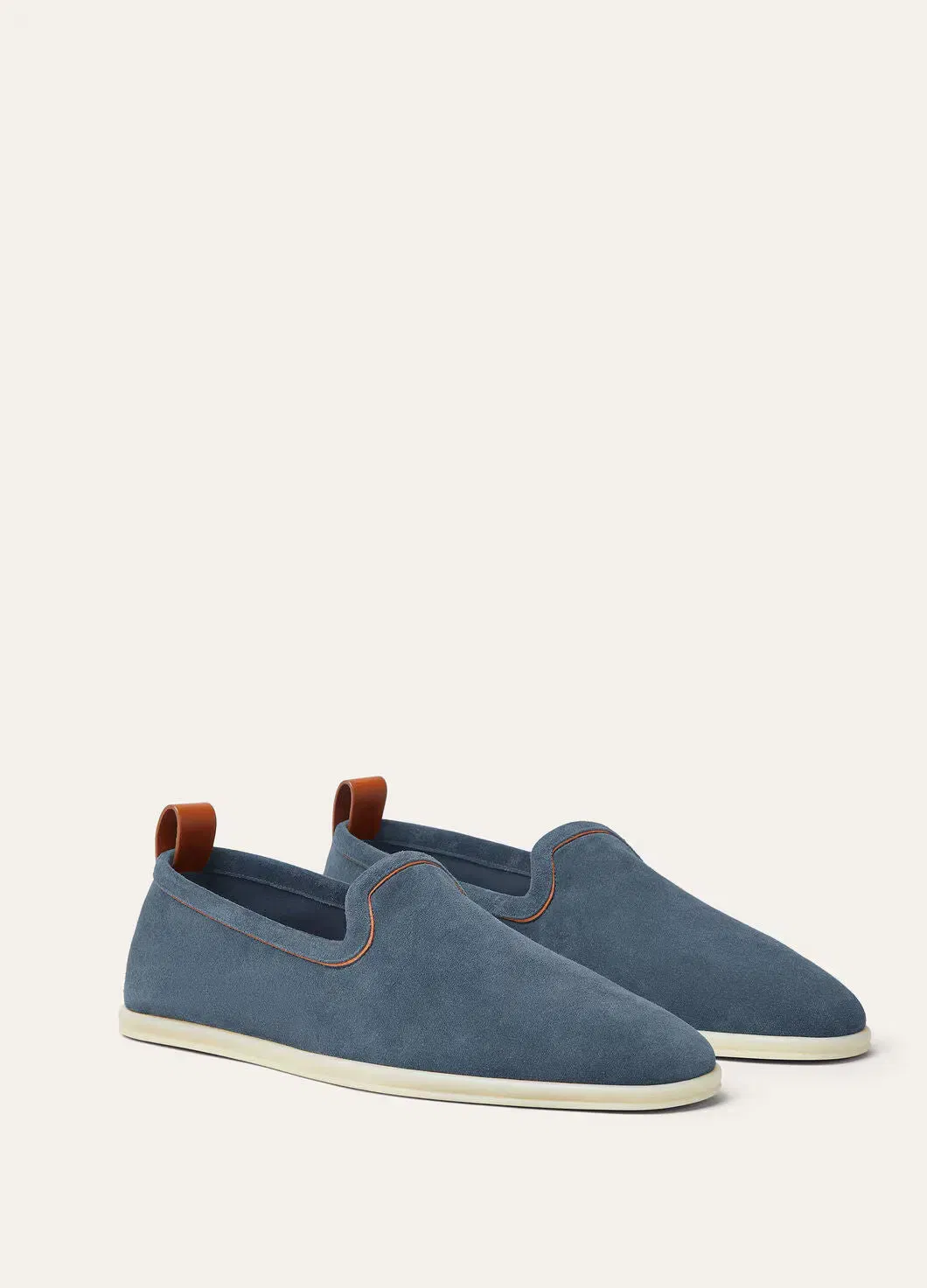 LoroPiana Venice Walk Loafer Black Figs